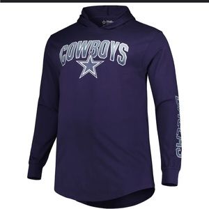 Dallas cowboys 3XLT long sleeve hoodie